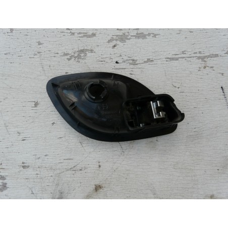 Jeu De 2 Poignées De Porte Intérieur Gauche Droite Pour Renault Clio II Et Scénic I - Noir, Neuf