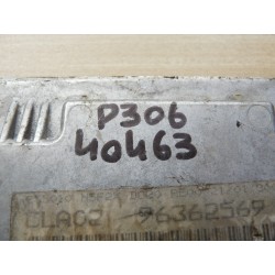 bloc boitier calculateur moteur peugeot 306 hdi 96362569 0281010249