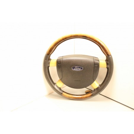 volant bois ronce de noyer avec airbag ford mondeo 2 3s71-3599-d