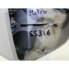 cache plastic habillage retroviseur interieur avec micro et capteur renault laguna 2 8200001434