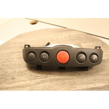 bouton commande warning position city anti brouillard degivrage avec support fiat punto 2