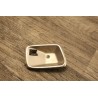 cache poignee contour aluminium  chrome peugeot 604 p604