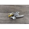poignee interieur ouverture porte droit chrome volvo v40 s40