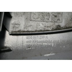 cache plastic montant milieu gauche AUDI A4 2000 8D0867239 K