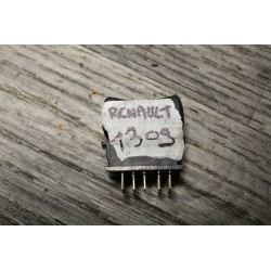 bouton warning RENAULT