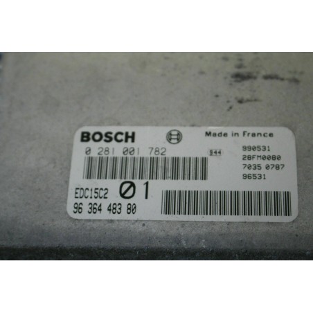 boitier calculateur moteur EDC PEUGEOT CITROEN HDI 9636448380