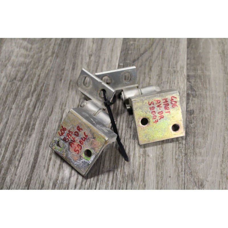 charniere de porte avant droit PEUGEOT 406 HDI 1999 GRISE