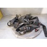 jeu ceinture securite arriere avec ceinture ventrale vw volkswagen golf 2