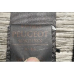 enrouleur ceinture arriere gauche avec gache pedoncule PEUGEOT 206 96361219XX