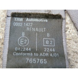 CEINTURE VENTRAL RENAULT CLIO 1 PHASE 2 1200 INJ ANNEE 1996
