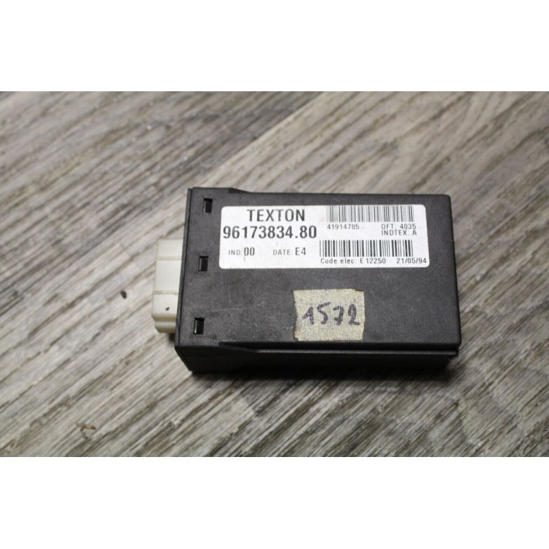 relais boitier sensor alarme SRS peugeot texton PEUGEOT 9617383480