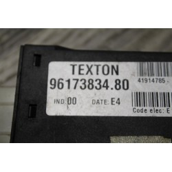 relais boitier sensor alarme SRS peugeot texton PEUGEOT 9617383480