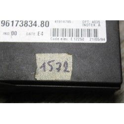 relais boitier sensor alarme SRS peugeot texton PEUGEOT 9617383480
