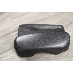 cache plastic dessus superieur volant colonne  PEUGEOT 406 HDI 1999 GRISE  9633804377