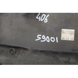 cache plastic dessus superieur volant colonne  PEUGEOT 406 HDI 1999 GRISE  9633804377