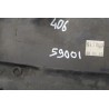 cache plastic dessus superieur volant colonne  PEUGEOT 406 HDI 1999 GRISE  9633804377