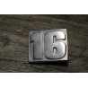 logo embleme insigne 16 chrome RENAULT 16 R16