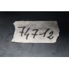 console centrale plastic Renault Megane 7700840566