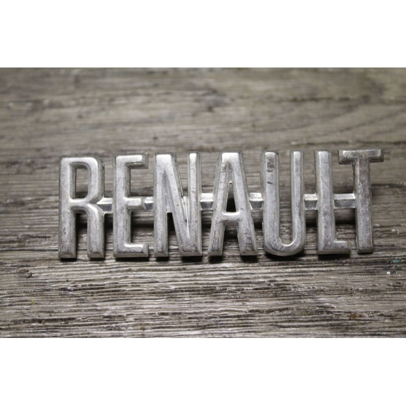 embleme insigne RENAULT CHROME  RENAULT 16 R16