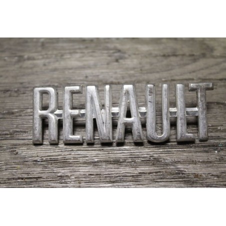 embleme insigne RENAULT CHROME  RENAULT 16 R16