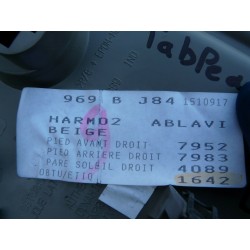 plastic habillage tableau de bord droit RENAULT SCENIC 2 2005