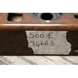 cache centrale ronce de noyer tableau de bord TDB MERCEDES 500E 1994