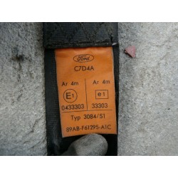 ENROULEUR CEINTURE AVANT  FORD ORION ANNEE 1990  REF 89ABF61295A1C