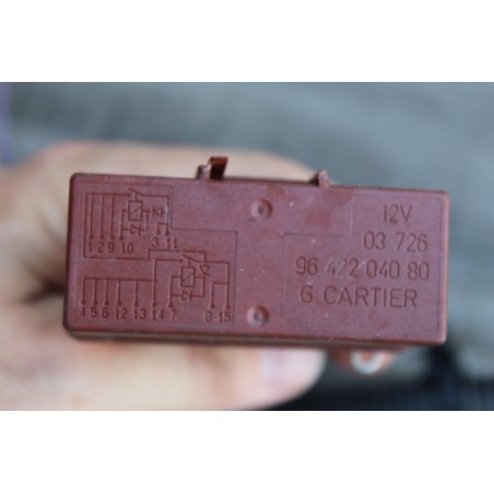 relais double relais pompe carburant citroen peugeot 9642204080