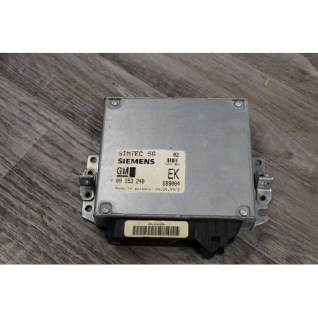 boitier electronique moteur ecu OPEL VECTRA 2.0 16V CDX BREAK 98 09153240