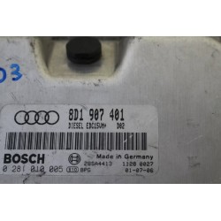 boitier electronique calculateur ecu moteur AUDI A4 A6 V6 TDI 8D1907401