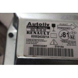 boitier commande module airbag renault espace 4 8200343321a  8200343321 603785500
