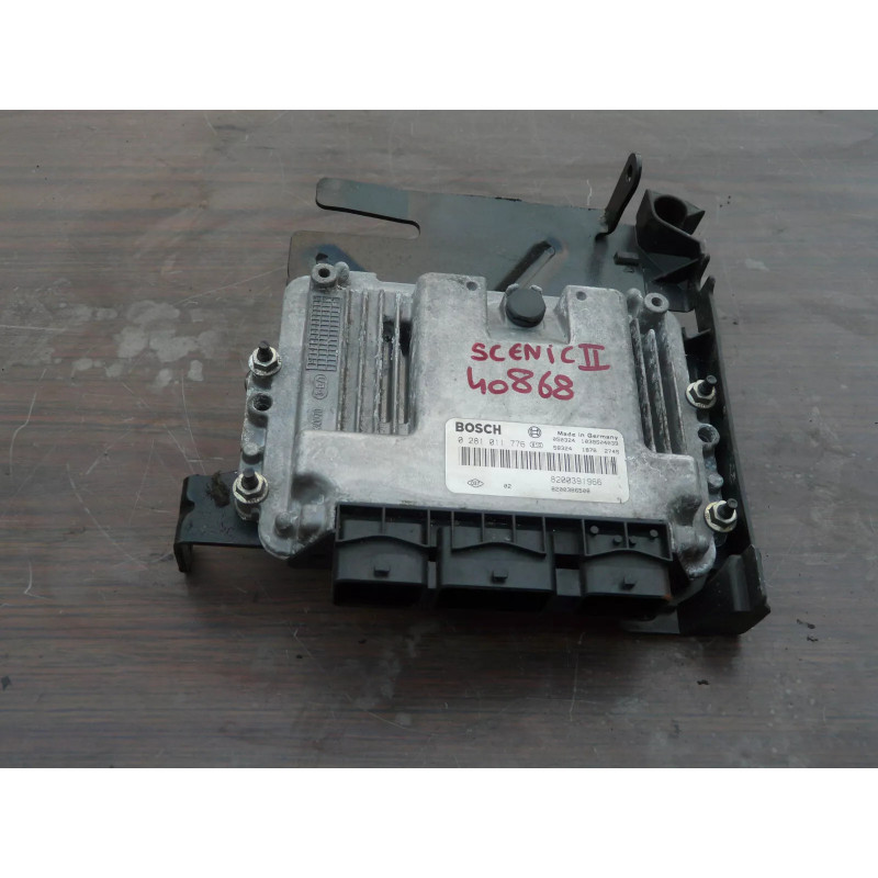 calculateur boitier ecu commande moteur RENAULT SCENIC 2 2005 8200391966 calculateur boitier ecu commande moteur RENAULT SCENIC 2 2005 8200391966