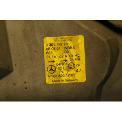 optique avant gauche mercedes class A A1688201761 0301192201