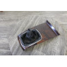 soufflet levier vitesse avec support cache centrale ronce de noyer AUDI A4 BREAK 8D0864261