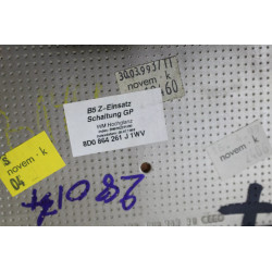 soufflet levier vitesse avec support cache centrale ronce de noyer AUDI A4 BREAK 8D0864261