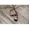 cosse electrique positive plus batterie avec cablage
