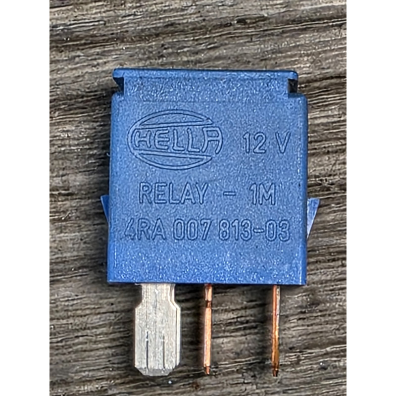 relais bleu 12V hella 4 broches nissan qashqai 4ra007813-03 252309f920 relais bleu 12V hella 4 broches nissan qashqai 4ra007813-03 252309f920