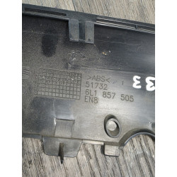 cache plastic garniture dessous de tableau de bord seat ibiza 6l1857505