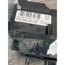 commodo de phare essui glace avec contacteur tournant seat ibiza 6q0953503ad