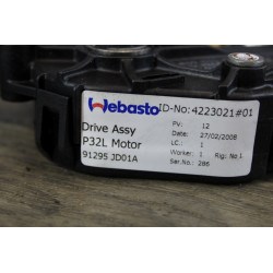 moteur toit ouvrant electrique rideau panoramique nissan qashqai wr09-010-ag