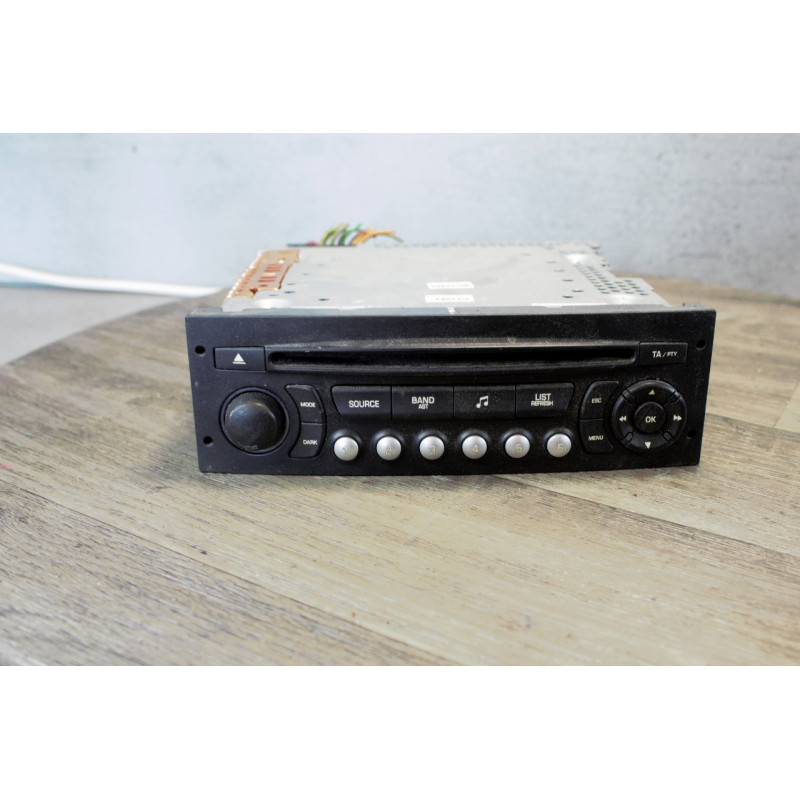autoradio lecteur cd peugeot citroen 96643697xt autoradio lecteur cd peugeot citroen 96643697xt