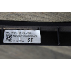 cache platic habillage tableau de bord  commande chauffage renault grand scenic 3 281260001r