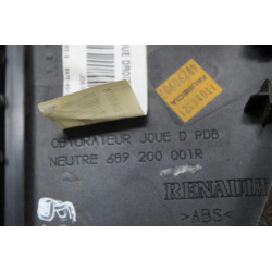 cache plastic lateral habillage tableau de bord renault laguna 3 689200001r