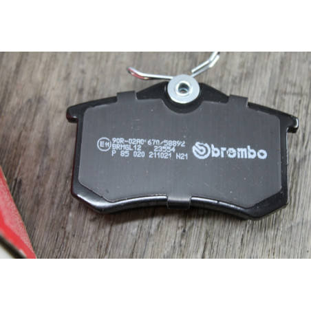 jeu plaquette de frein brembo p85020