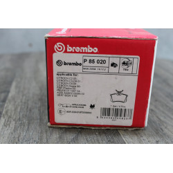 jeu plaquette de frein brembo p85020