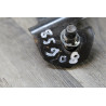 gache pedoncule de ceinture arriere centrale fiat grande punto 199 617780100a 7355017730