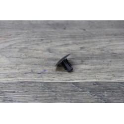 clips agrafe fixation plastic cache noir