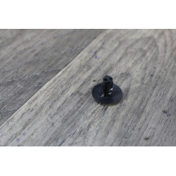 clips agrafe fixation plastic cache noir