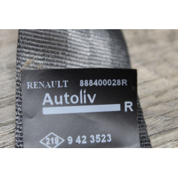 enrouleur de ceinture arriere droit renault grand scenic 3 888400028r