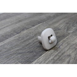 clips crochet fixation pare soleil renault grand scenic 3